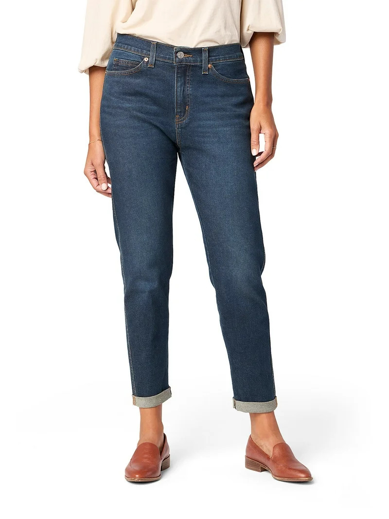 Levi Strauss Signature Women's Vintage Boyfriend Jeans, Sizes 2-16 | Walmart (US)