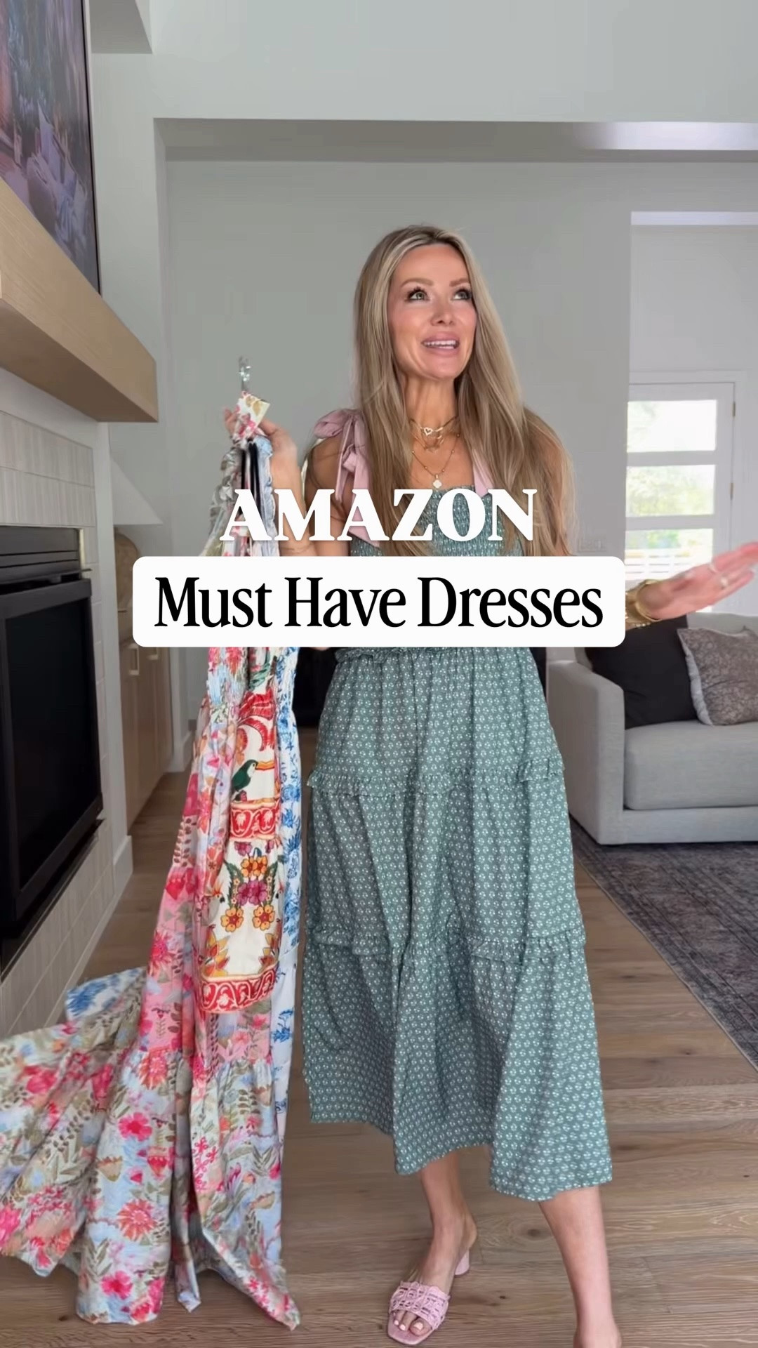 Amazon dresses you’ll want to add to cart 🌸✨ comment AMAZON and I’ll send you the details 

These are the dresses I keep reaching for this summer—flattering fits, beautiful prints, and effortless styling for vacations, brunch, baby showers, and everything in between.

💕 Pretty florals
💕 Smocked details
💕 Easy, feminine silhouettes
💕 Boutique vibes without the boutique price tag

Which one is your favorite? 1, 2, 3, or 4? 🌸

#AmazonFashion #AmazonDresses #SummerStyle #VacationOutfits #AffordableFashion