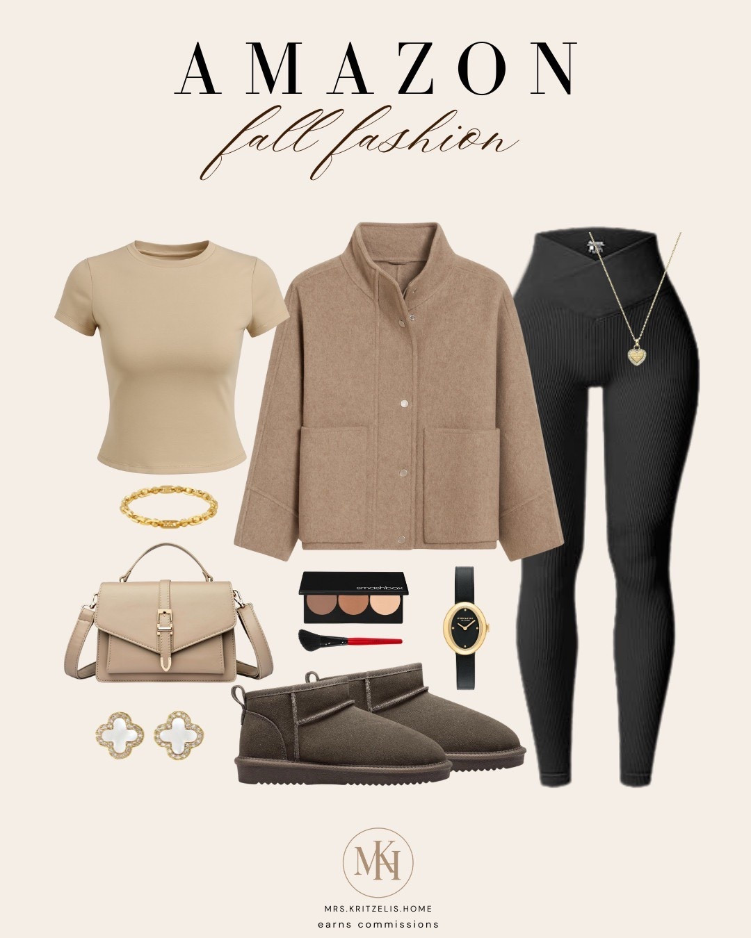 This neutral fall outfit from Amazon is everything — cozy, chic, and effortless. // Amazon, Amazon Outfits, Fall Amazon, Amazon Fall, Amazon Fall Outfits, Amazon Fashion, Amazon Fall Fashion, Amazon Fashion Fall, Fall, Fall 2025, Fall Trends, 2025 Fall Trends, Fall Outfits, Fall Outfits Women, Fall Outfits 2025, Fall Outfits Amazon, Fall Outfit Fall, Fall Fashion, Fall Looks, Fall Fits, Fall Insp, Amazon Womens Coat, Amazon Coat, Amazon Tshirt, Amazon Yoga Pants, Amazon Booties, Ankle Boots, Amazon Crossbody Bag, Amazon Accessories, Amazon Jewelry, Amazon Necklace, Amazon Earrings, Amazon Watch, Watches Women 


#LTKShoeCrush #LTKStyleTip #LTKFindsUnder100