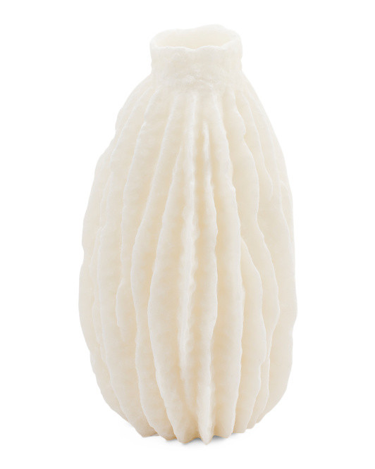 11.5in Textured Cacao Vase | TJ Maxx