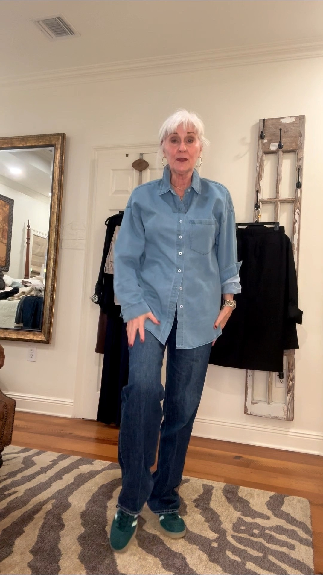 Tips for what to wear while decorating your house for Christmas. Ignore the alert on my husband’s iPad!

#LTKOver40 #LTKFindsUnder50 #LTKHoliday