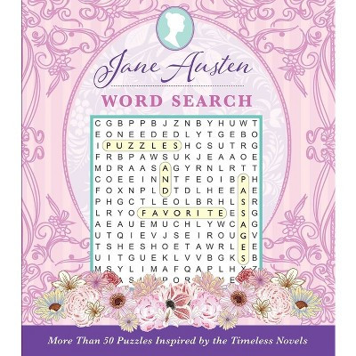 Jane Austen Word Search - by  Editors of Thunder Bay Press (Paperback) | Target