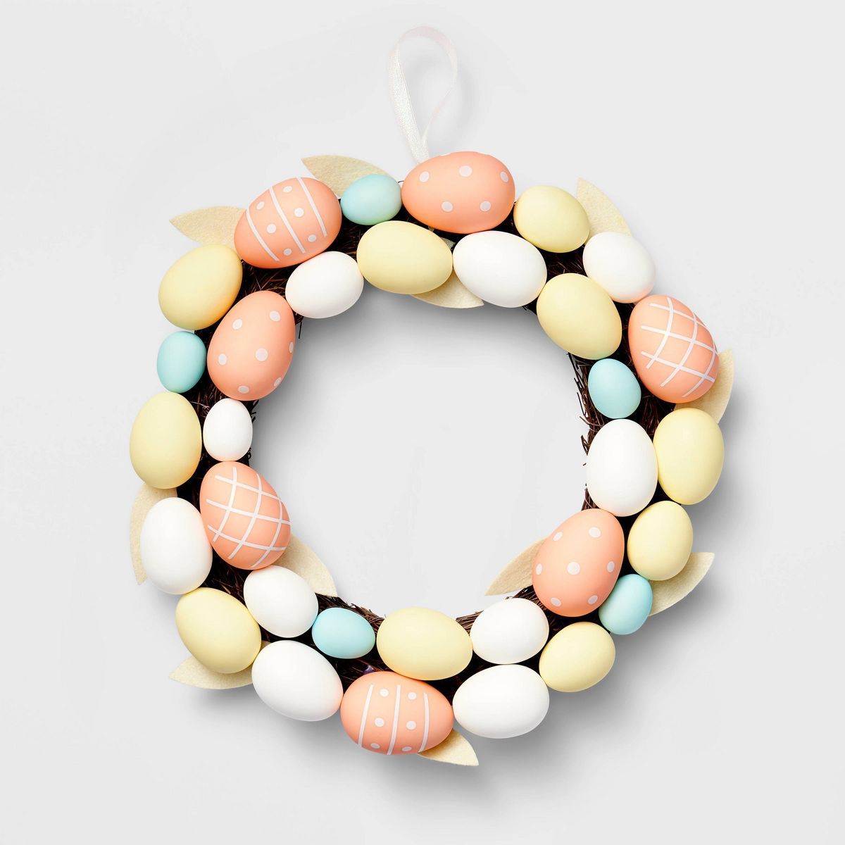 14" Easter Egg Wreath - Spritz™ | Target