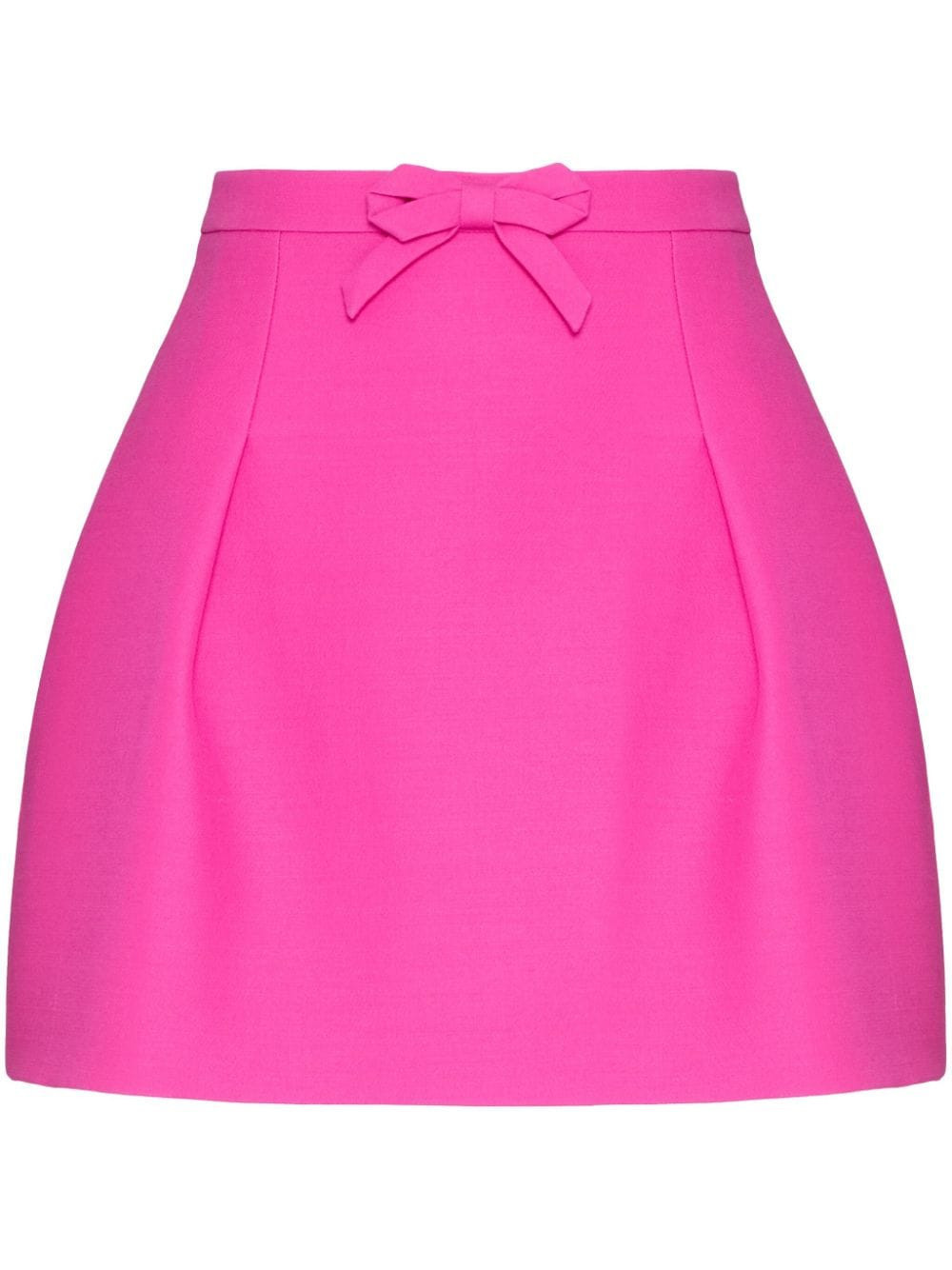 Valentino Garavani Crepe Couture mini skirt - Pink | Farfetch Global