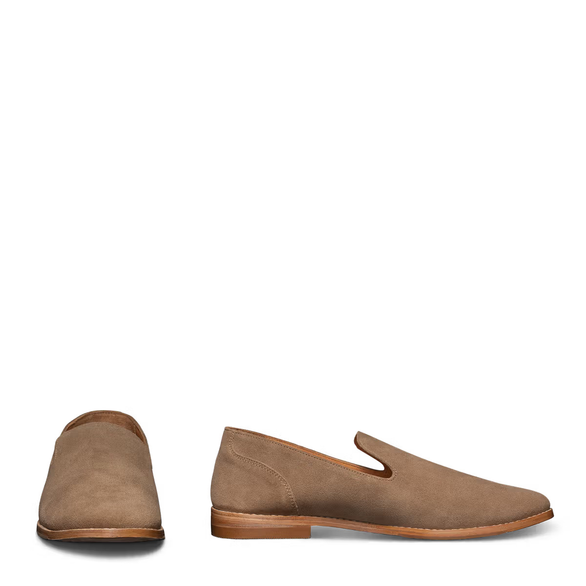 The Monterrey in Granite Suede - Men's Slip On | Tecovas | Tecovas