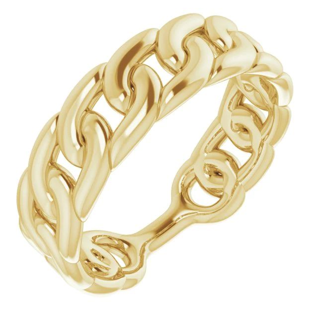 Bold Chain Link Ring | Smith and Mara, LLC