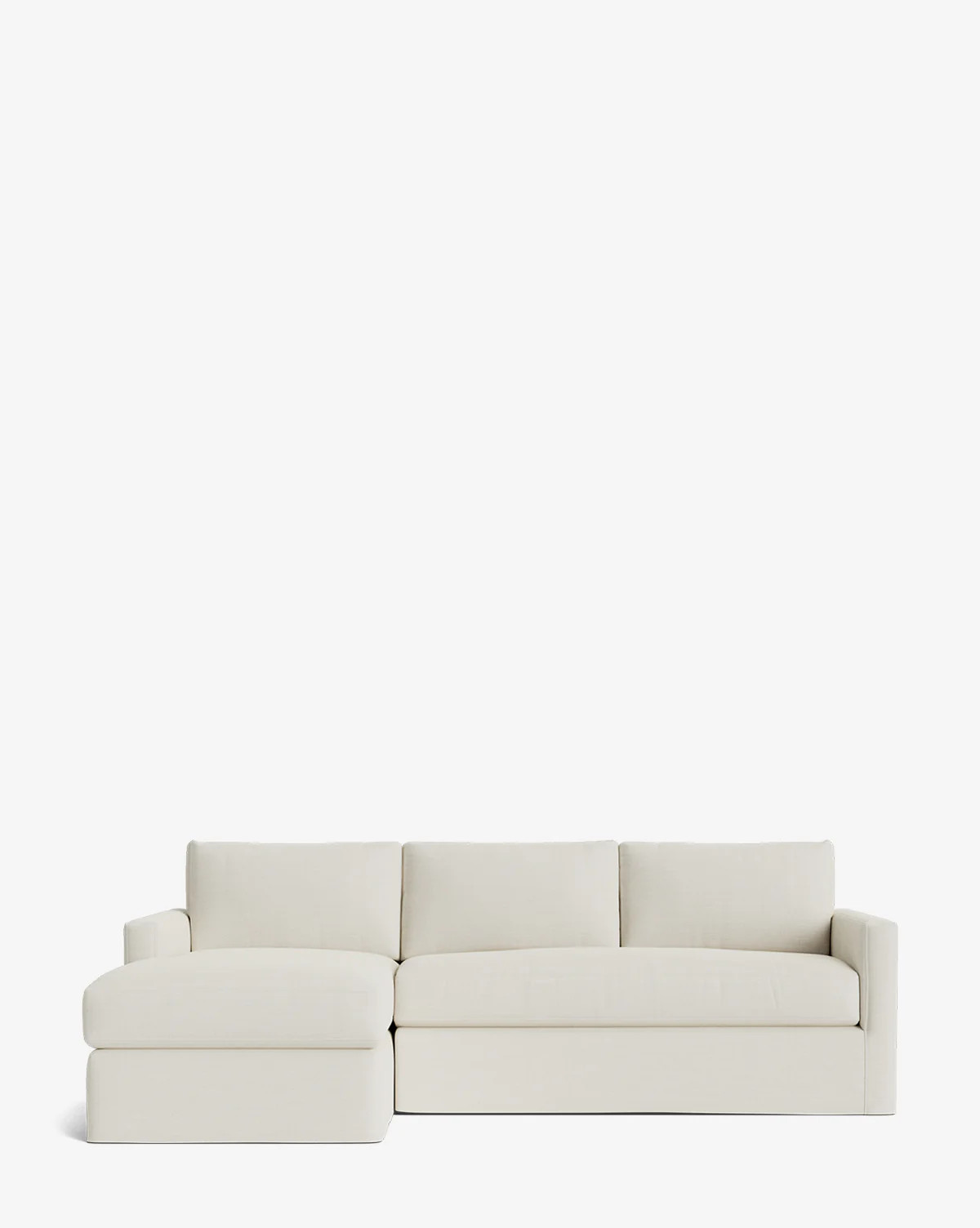 Macy Slipcover Chaise Sectional 101" | McGee & Co. (US)