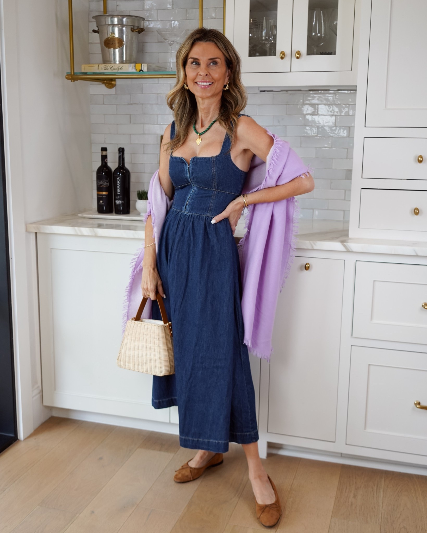 Spring dresses! I’m 5’6’’.
-VICI denim dress size XS, size up one size for larger chest 

#LTKWedding #LTKootd #LTKOver40