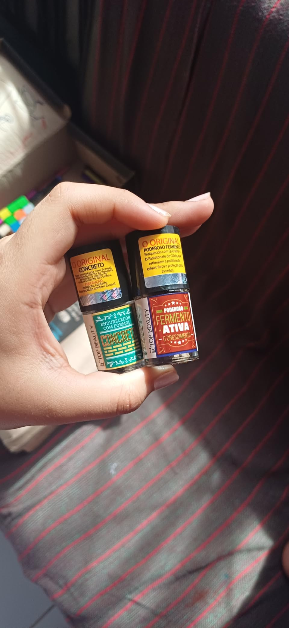 KIT BASE CONCRETO + BASE FERMENTO SOS unhas Top Beauty, Top Beauty | Amazon (BR)