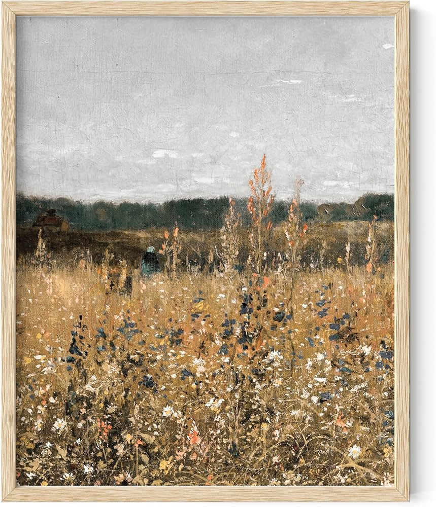 HAUS AND HUES Vintage Botanical Prints - Vintage Print Modern Farmhouse Decor Ideal for Farmhouse Bedroom Wall Decor, Farmhouse Prints for Modern Vintage Decor and Rustic Home Decor (8x10 Unframed) | Amazon (US)