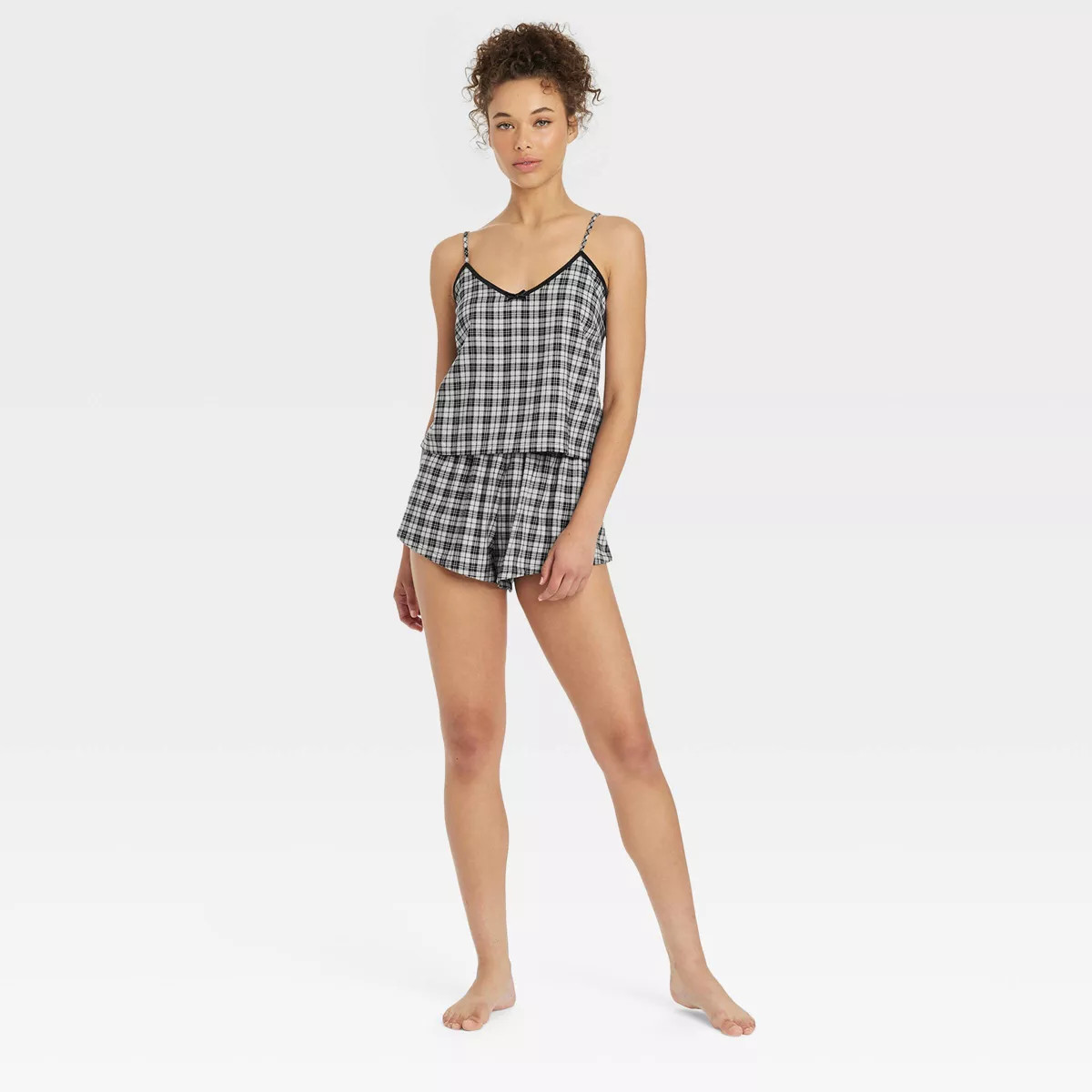 Women's Flannel Tank and Shorts Pajama Set - Colsie™ | Target