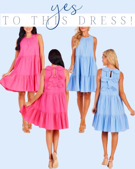 yes to these bow-back dresses | spring | summer | dress | Amazon finds | Amazon fashion | under $40 | pink | blue | women’s 

#LTKSpringSale #LTKstyletip