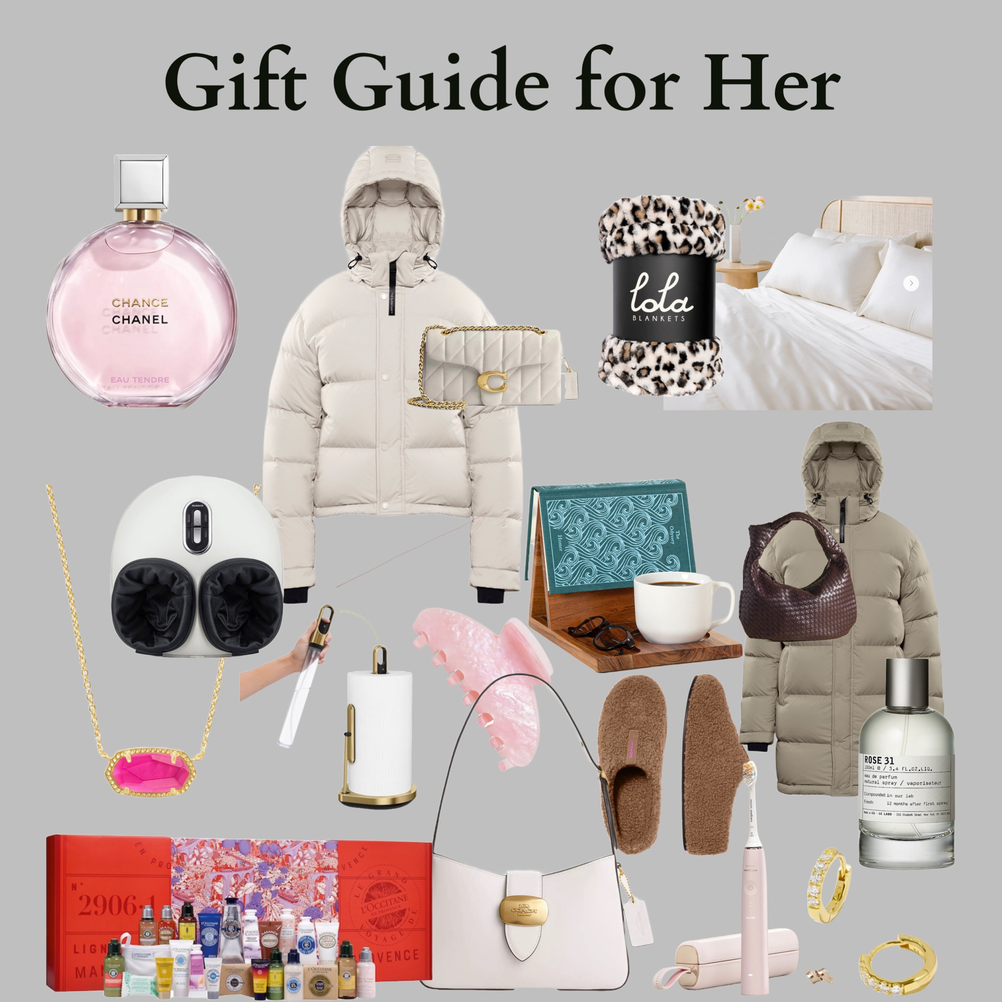 The ULTIMATE gift guide for her. 🫶🏼

#LTKHoliday #LTKStyleTip #LTKGiftGuide