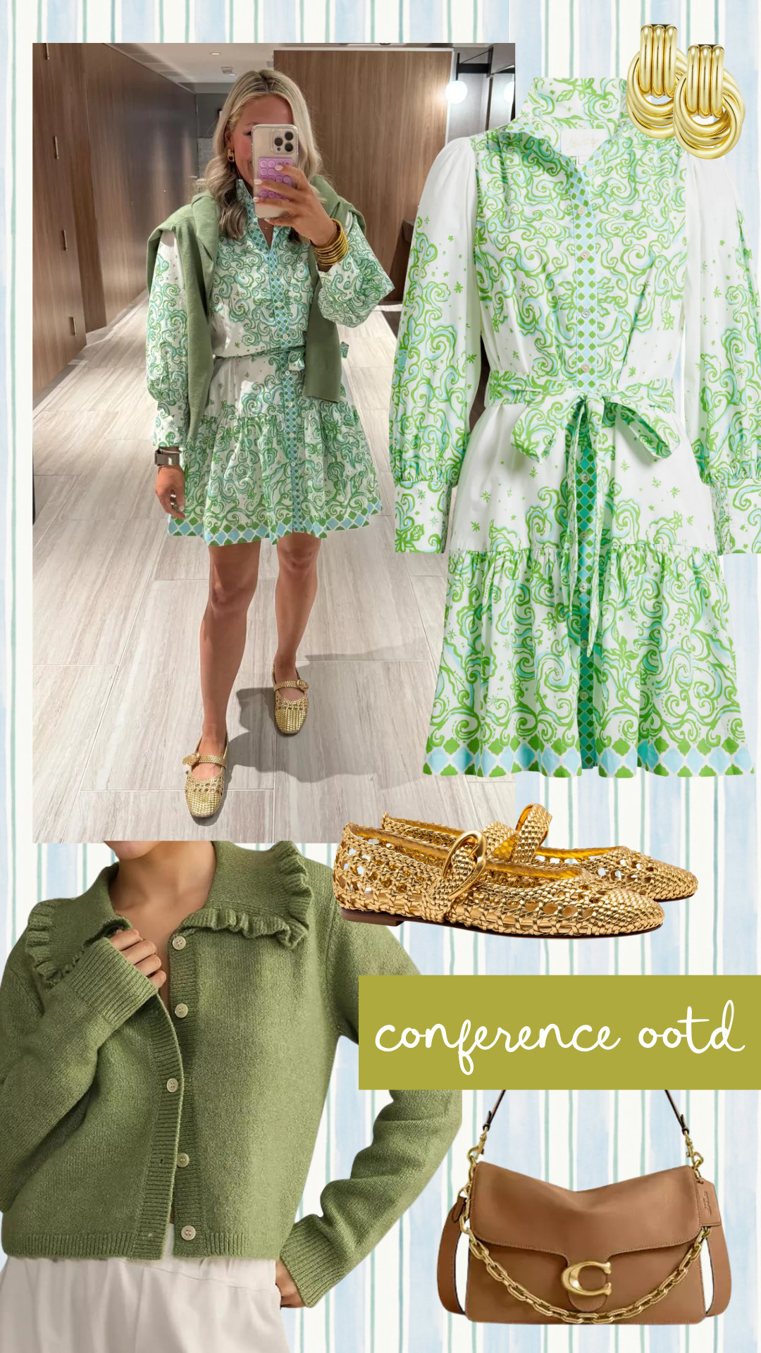 LTK Con outfit recap!! 

LTK conference day! Dress- size small, Larroude flats TTS, cardigan size small from Amazon and such a cute ruffle collar! 

 

#LTKCon #LTKStyleTip #LTKWorkwear