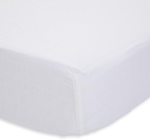 Little Unicorn All-Cotton Muslin Fitted Sheet- 52”x 28”x9”- 100% Cotton – Machine Washabl... | Amazon (US)