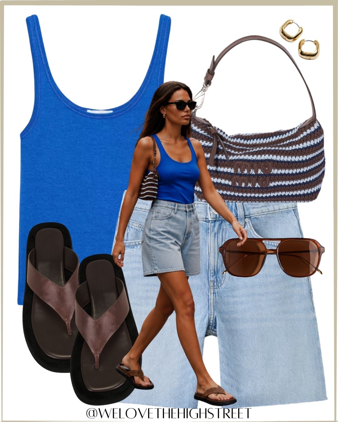 BERMUDA DENIM SHORTS