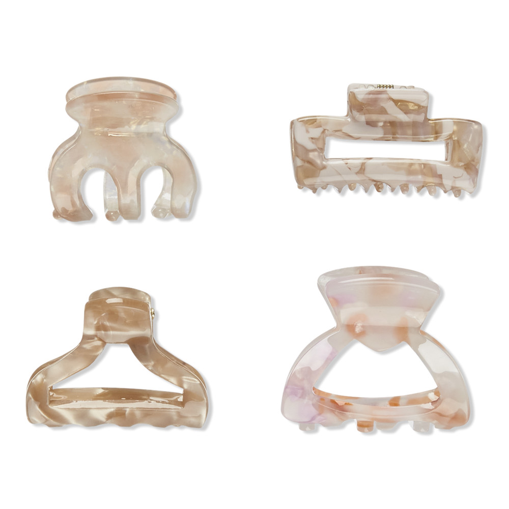 Scunci PRIMP Mix Acrylic Claw Clips - Pink | Ulta