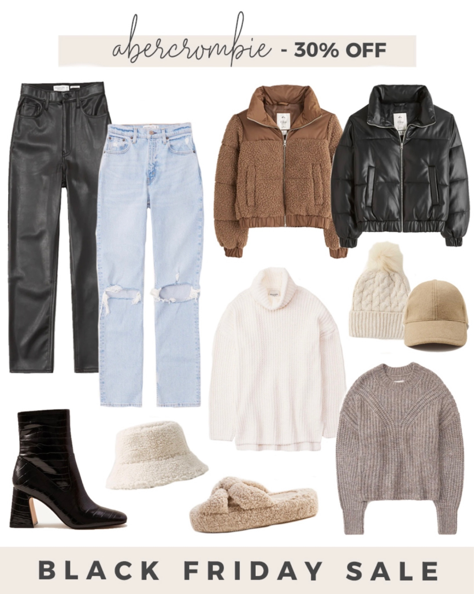 Black Friday deal: 30% off everything at Abercrombie!

#blackfridaydeal #abercrombie 

#LTKsalealert #LTKHoliday #LTKCyberweek