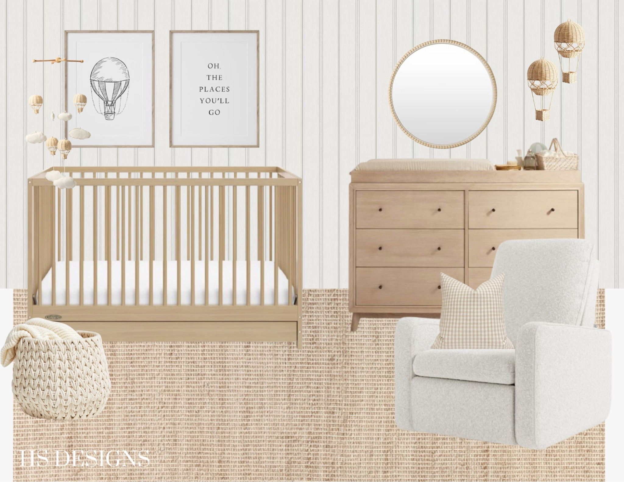 Gender neutral air balloon nursery ☁️ 

Gender neutral, nursery, hot air balloon nursery, crib, dresser, nursery recliner 



#LTKkids #LTKfamily #LTKbaby