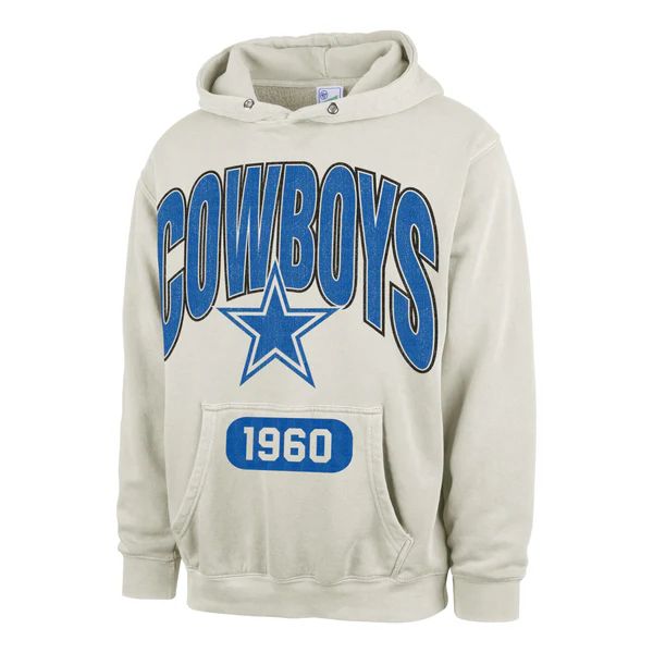 DALLAS COWBOYS GOATED VINTAGE DYE '47 PIERCE HOOD | '47Brand