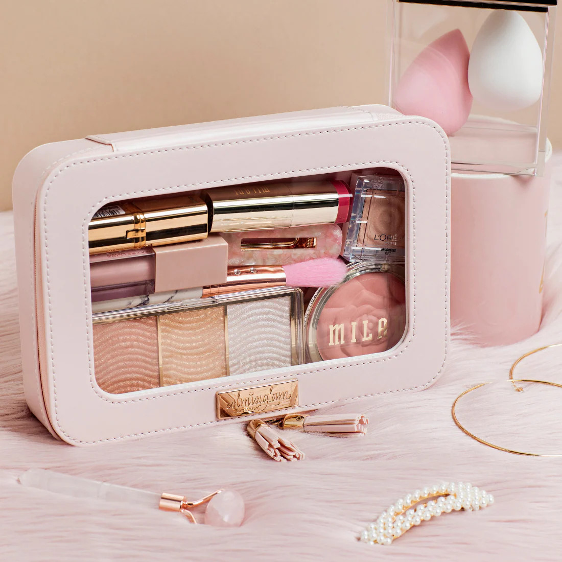 Pink Makeup Case💕 | SLMISSGLAM BEAUTY