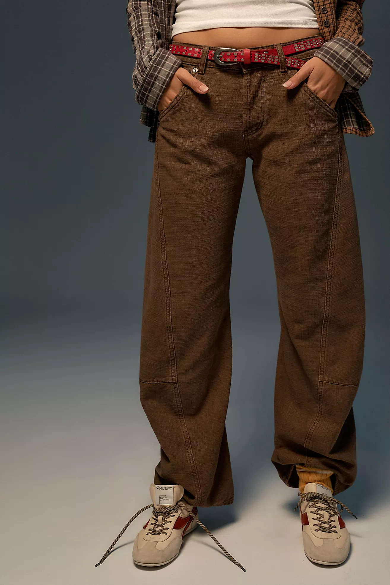 We The Free Highland Low-Rise Twisted Bowed Jeans | Free People (Global - UK&FR Excluded)