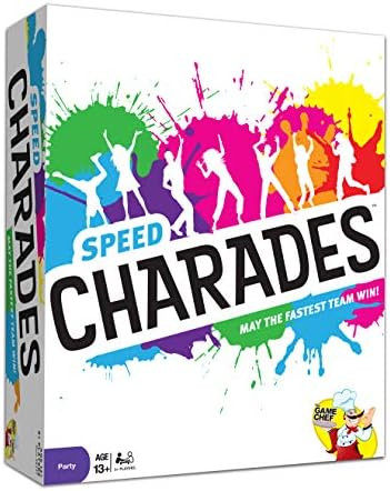 Charades Party Game – Speed Charades Board Game - Face-Paced Party Game - Includes 1400 Charade... | Amazon (US)