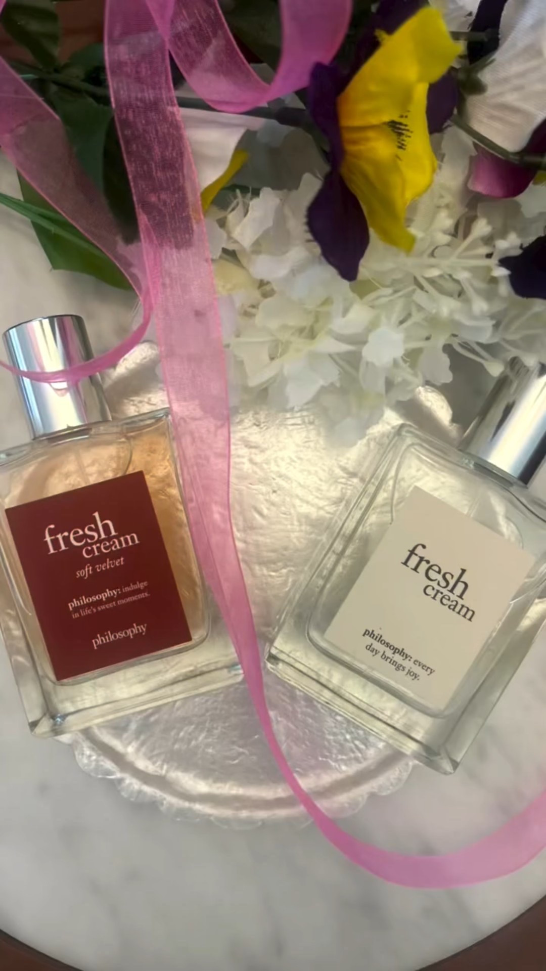 Give the gift of fragrance that they will love all year long.  Philosophy has the best fragrances that our best sellers year after year for a reason. Grace has been a special fragrance that I turn to again and again. It’s light enough for daytime and does not overwhelm but lovely enough for special occasions. It’s long-lasting but light. These are two really lovely fragrances perfect for gifting. 

  #philosophyfav   #philosophy  #myphilosophyroutine  #fragrance #fragrances #perfumes #giftideas
#LTKStyleTip #ltkseasonal #cozytraveloutfit #holidayoutfitwomens #nyeoutfit #newyearseveoutfits #fauxfurhat #newyearseveoutfiteurope #holidaypartyoutfit #ltkactive #ltkhome #ltkover40 #ltku #ltkparties #afterchristmassale #wintersale
#ltkseasonal    #ltkgrwme #ltkfindsunder50 #ltktall#ltkselfcare    #ltkpetite #ltkmidsize #ltkplussize #ltkmomlife #christmas #ulta #sephora #target #walmart 
#ltkfindsunder100 #giftsforher

#LTKselfcare #LTKBeauty #LTKWedding