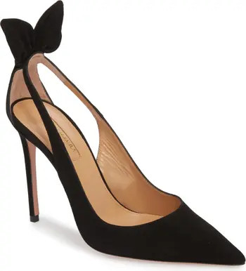 Bow Tie Pointed Toe Pump (Women) | Nordstrom