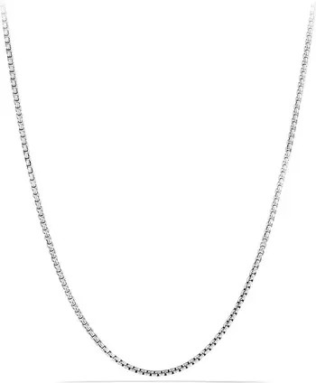 Chain Small Box Chain Necklace | Nordstrom