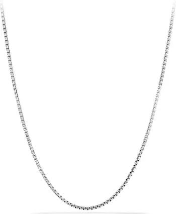 Chain Small Box Chain Necklace | Nordstrom