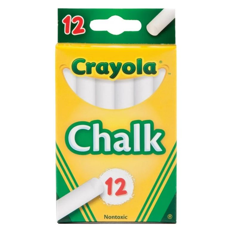 Crayola Chalk, White | Walmart (US)