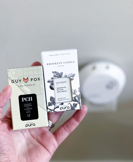 We love our Pura Smart Diffusers—our home always smells amazing! 

For reference our home is 4,500 sq. feet & we have 3 total diffusers; 2 upstairs on opposite sides & 1 in the common area downstairs.

#home #fragrance #smarthome 

#LTKhome