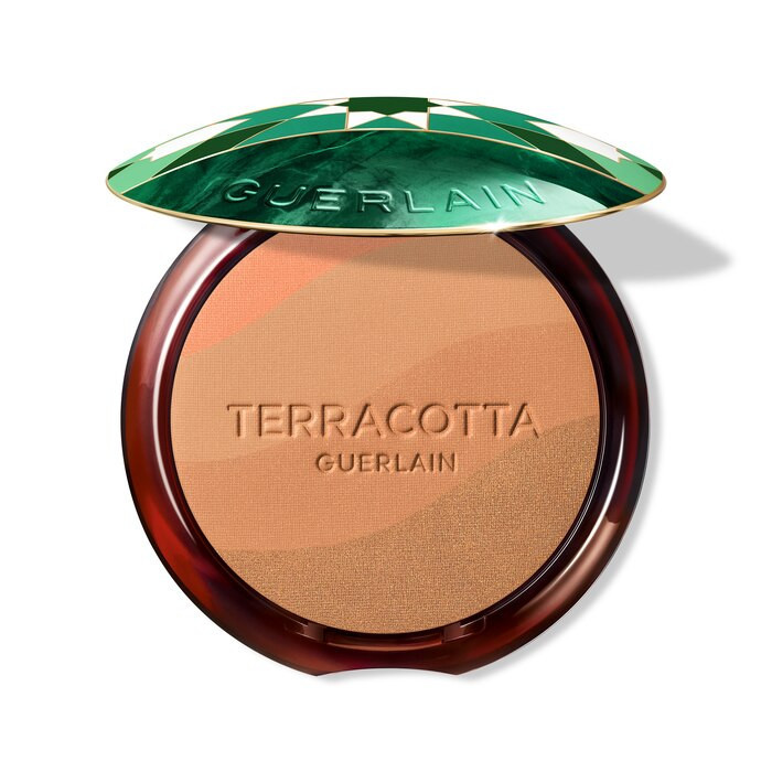 Guerlain - Terracotta Light - The Sun-kissed Natural Healthy Glow Powder - 96% Naturally-derived Ingredients - Green Agafay Case - For Women | Guerlain