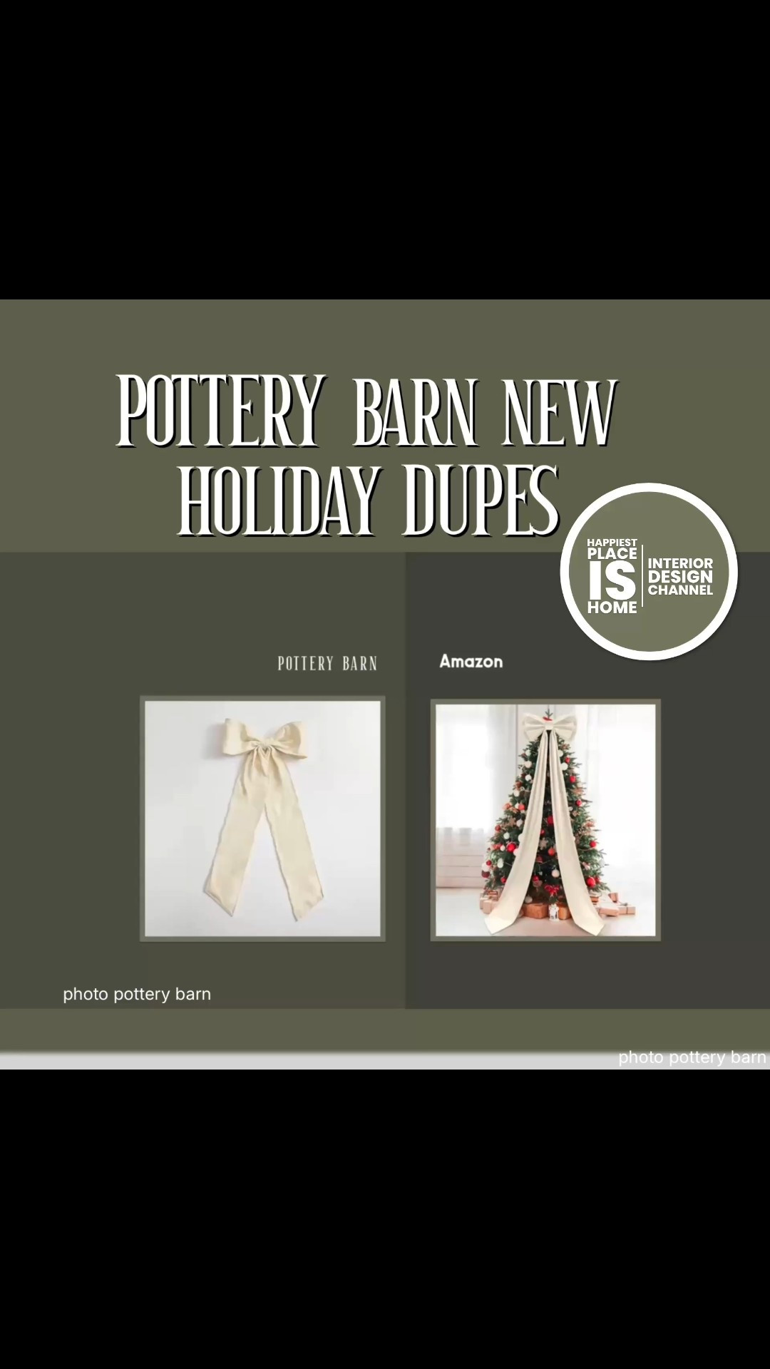 Pottery Barn DUPES Holiday 2025 all new!

#LTKSeasonal #LTKHome
