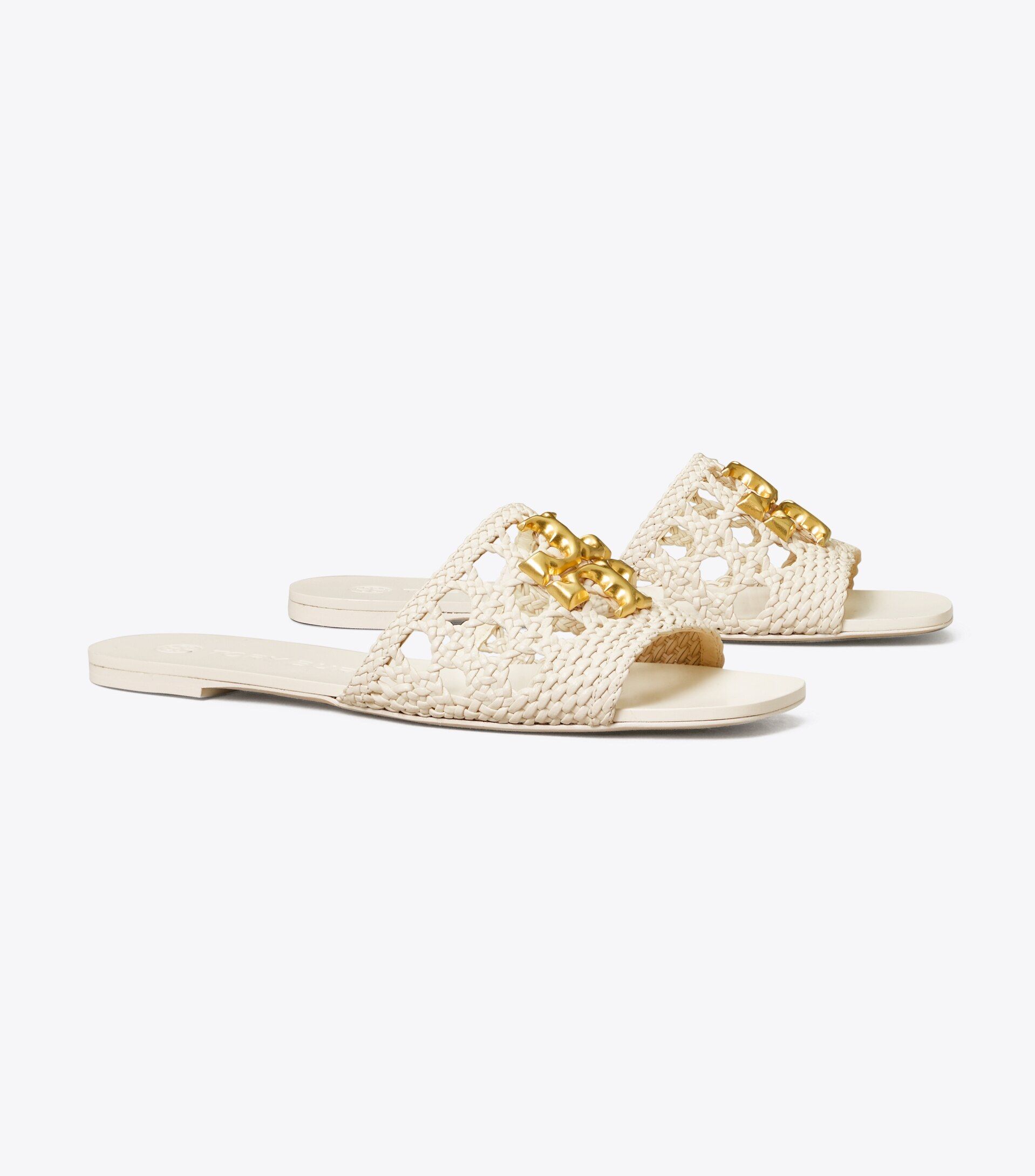 Eleanor Woven Flat Slide | Tory Burch (US)