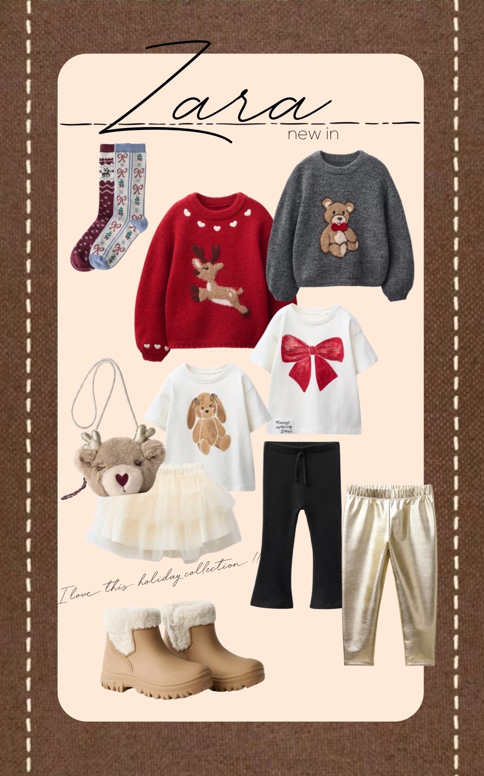 ❤️🎅🏻 #holiday #zarakids 

#LTKKids #LTKHoliday #LTKFindsUnder100