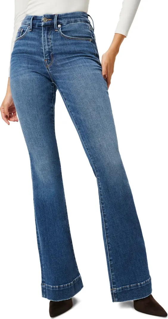 Good Legs High Waist V-Back Flare Jeans | Nordstrom Rack