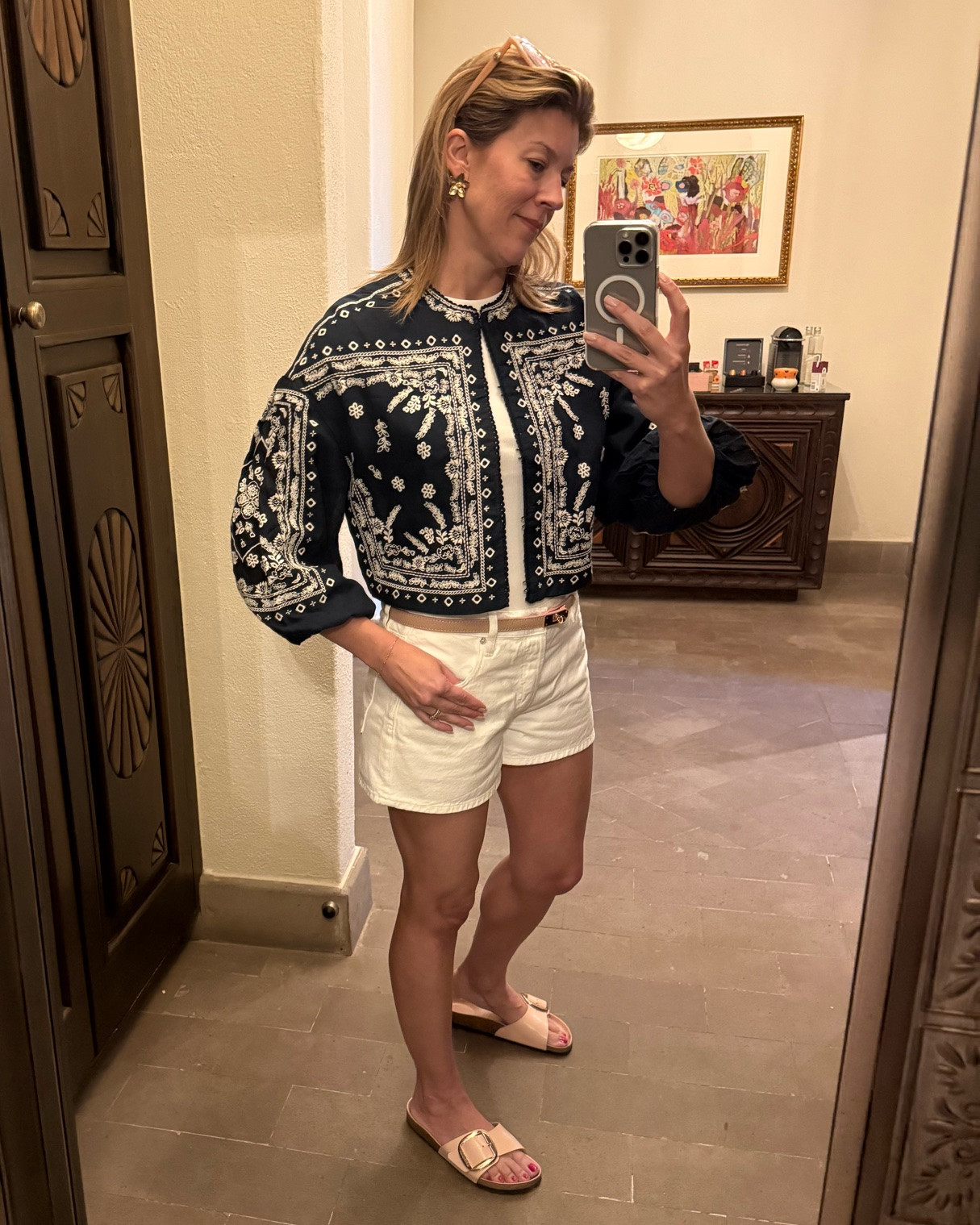 Last day outfit. Exploring San Miguel. A lot of walking so Birkenstocks were perfect for cobblestones.

#LTKSeasonal #LTKOver40 #LTKTravel