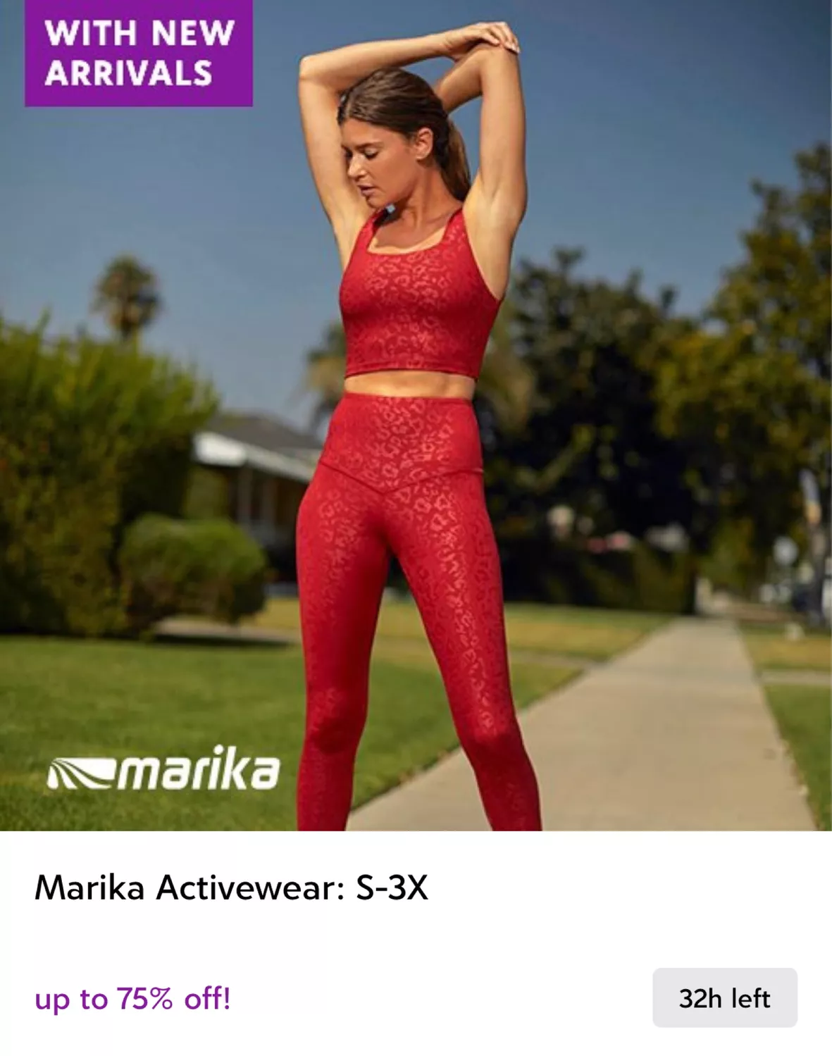 Marika Sport Marika Leggings With Pockets Gray - $20 (50% Off