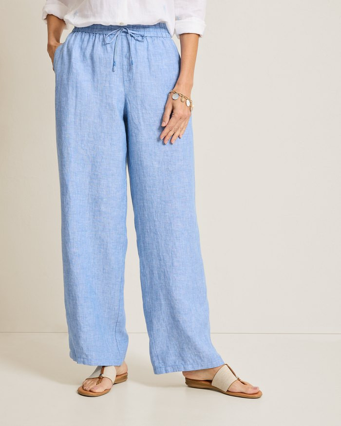 Two Palms High-Rise Linen Easy Pants | Tommy Bahama