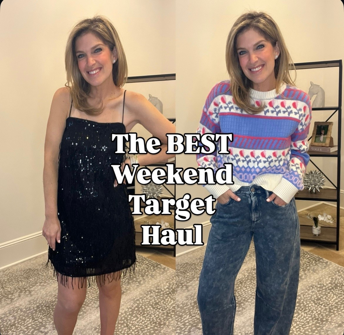 Time for a weekend Target haul!!! Comment “TARGET” & I’ll send you the link to shop - or shop in my “December Reels” highlight! Note: you must be following me so I can send you a message! 

Let me know which look is your fave this week & as always, DM me with any questions on sizing! #casual #casualstyle #summerfashion #summerstyle #summeroutfit #affordablefashion #affordablestyle #over30sfashion #over30style #sharemytargetstyle #targetfashion #targettuesdsy #sharemytargetstyle #over40sfashion #over40style#LTKStyleTip 

 #ltkholiday 

#LTKFindsUnder50 #LTKHoliday #LTKmomlife
