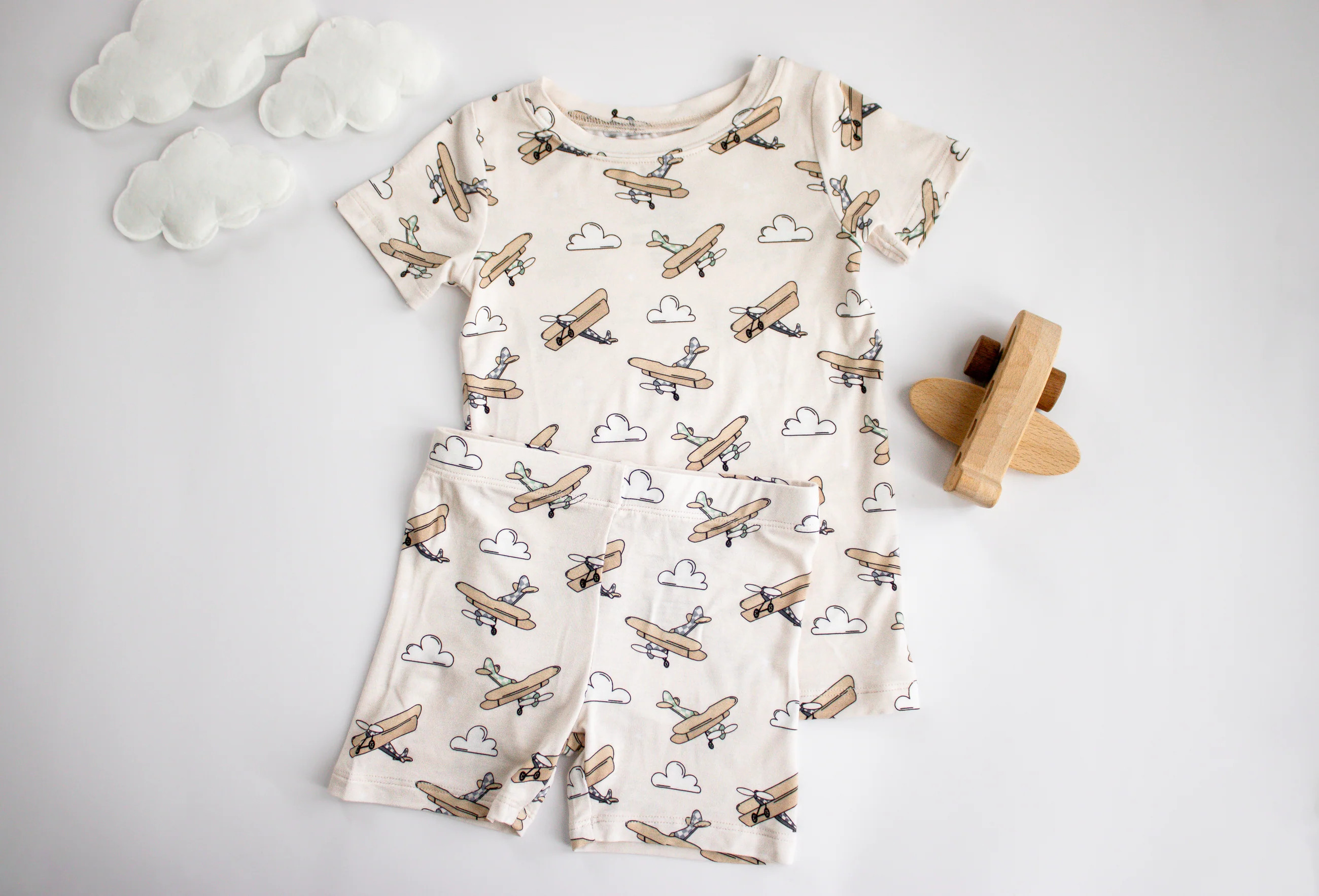 PLANE FUN DREAM SHORT SET | DREAM BIG LITTLE CO