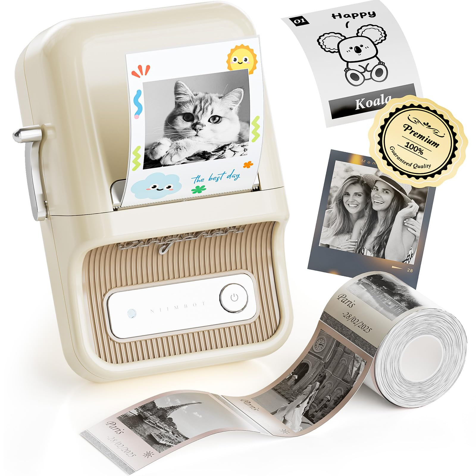 NIIMBOT Sticker Printer, B21 Pro Portabel Sticker Maker, Bluetooth Label Maker, 300DPI HD Label P... | Amazon (US)