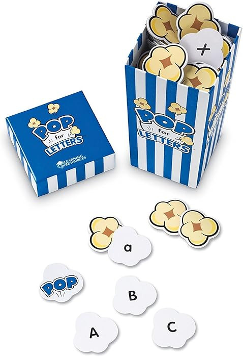 Learning Resources Pop for Letters Early Phonics Game, 8 Pop Cards, Ages 4+ | Amazon (US)