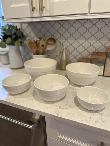 5-piece ceramic mixing bowl set for only $30 at Target! Great for yourself or for a hostess gift. Heavy duty ceramic, too!

#LTKfindsunder50 #LTKCyberWeek #LTKhome