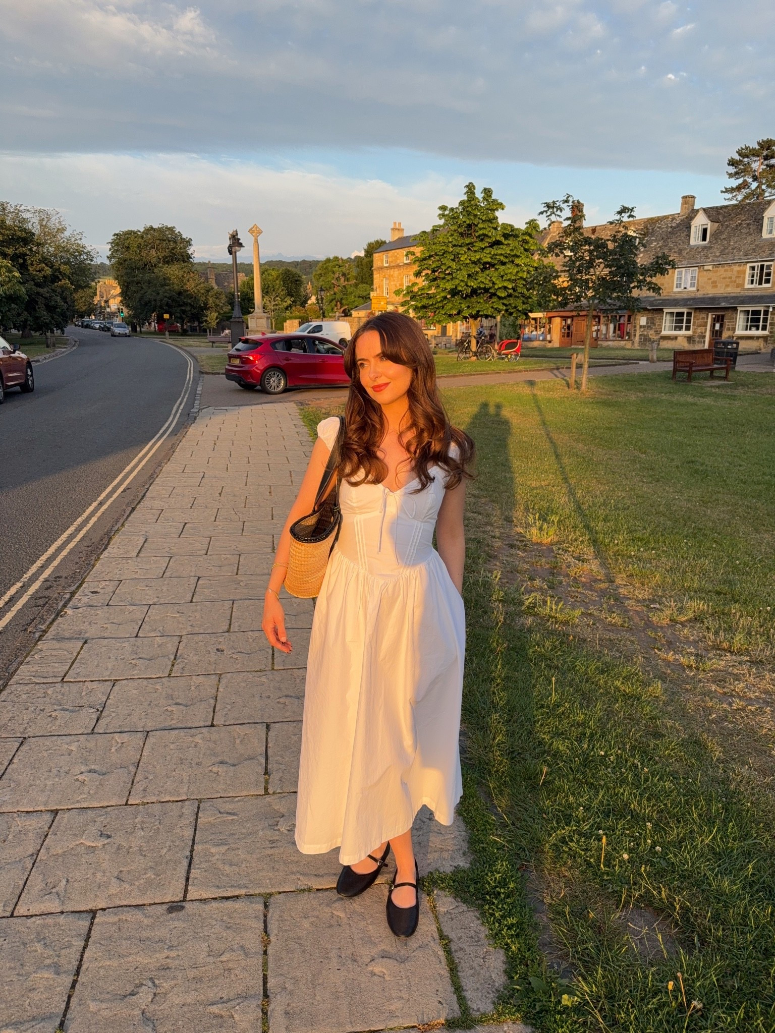 The perfect Cotswolds summer weekend built in bra dress 🤍 I wear XS Petite/short