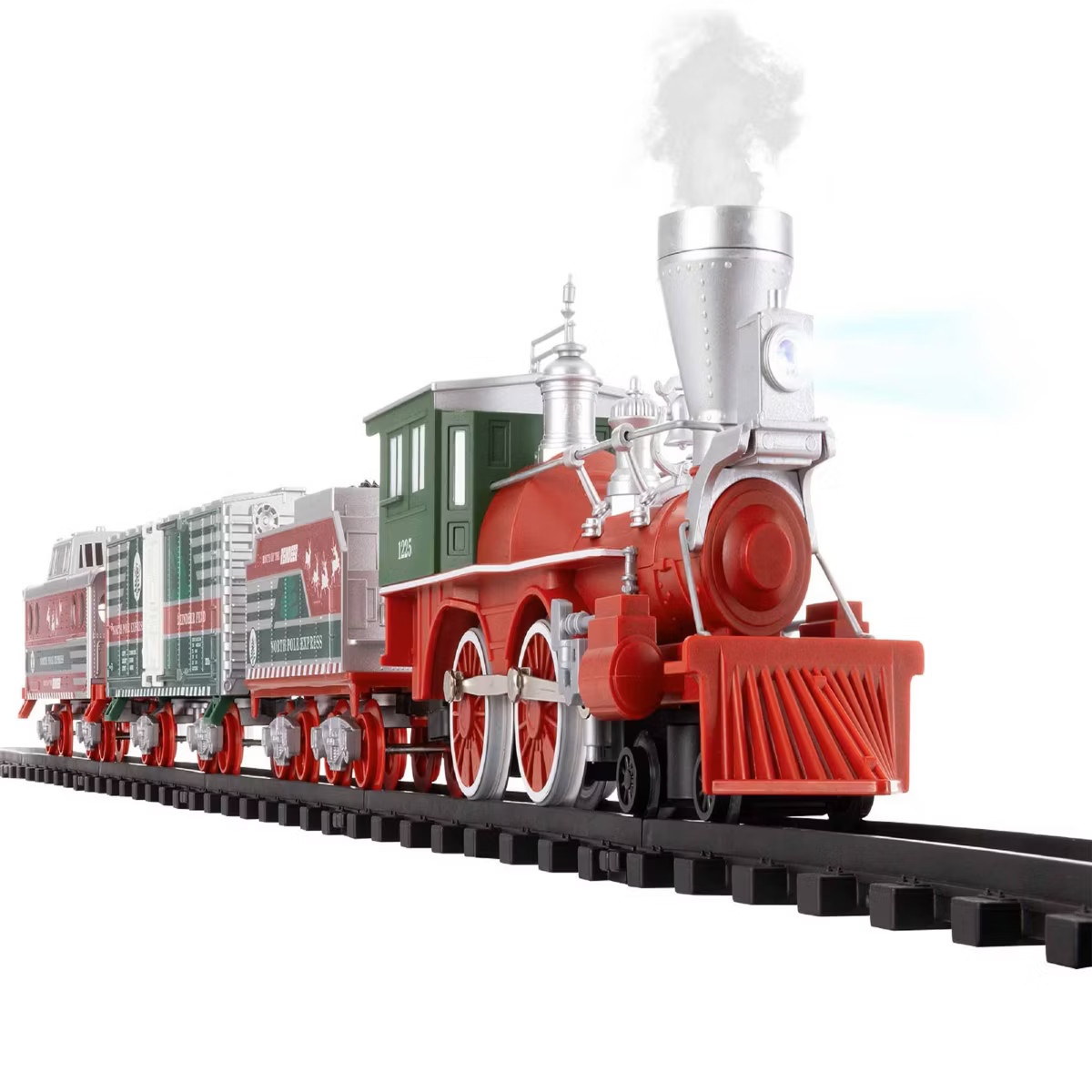 Lionel North Pole Express Battery Operated O-Gauge Train Set: 44-Piece Toy Vehicle Playset | Target