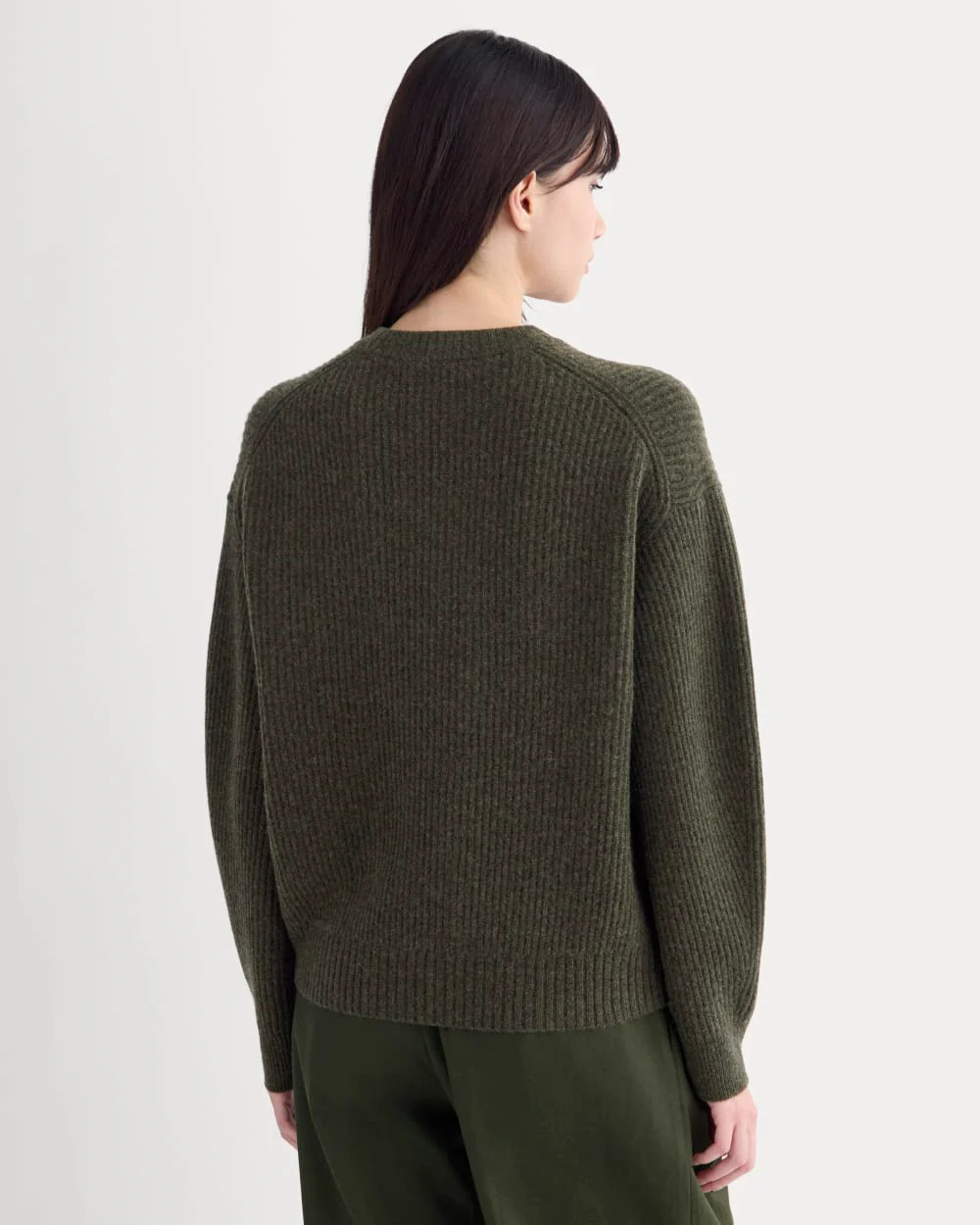 The Cocoon Crew in Wool Cashmere | Heather Beech | Everlane