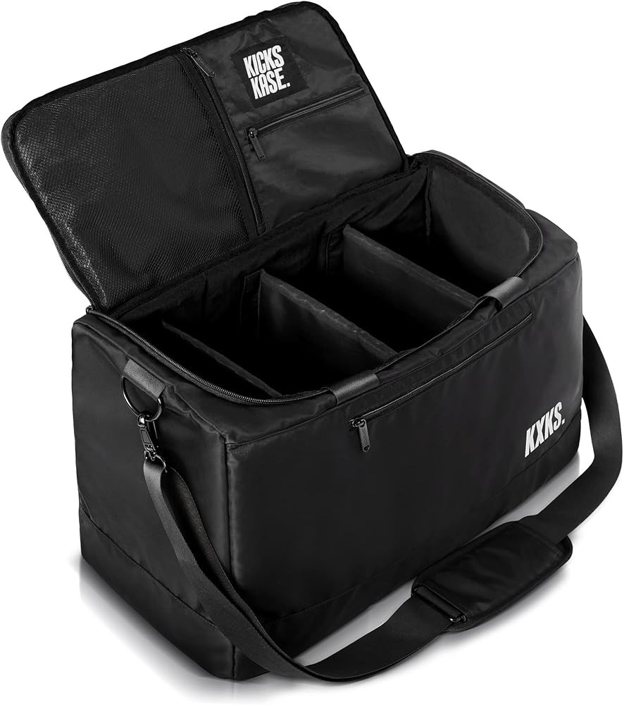 Kicks Kase Essential Sneaker Duffle Bag - Travel Duffel Bags for Shoes, Travel Sneaker Bag, Perfe... | Amazon (US)